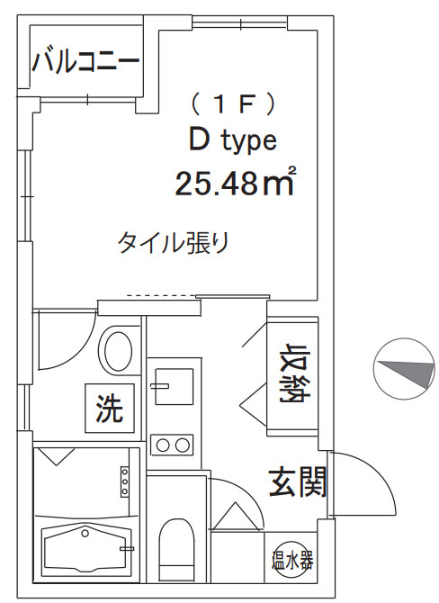 杉並区堀ノ内１丁目の賃貸マンションの間取り