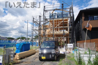 【外観】 | 【仲介手数料無料！！】日野市新町4丁目　新築戸建て（全5棟）3号棟　6280万円 | 5号棟　令和8年8月6日撮影　建築中