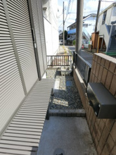 【庭】 | 寒川町3丁目貸家