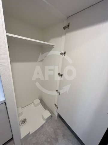 エスリード弁天町クレールの浴室|エスリード弁天町クレール　室内洗濯機置き場