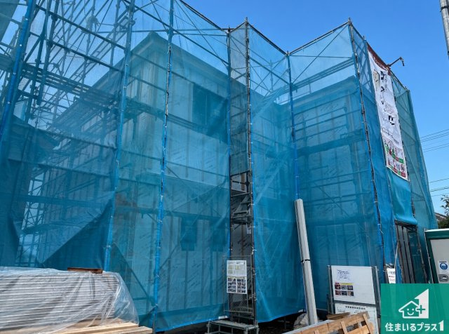 岸和田市今木町　第1期　新築一戸建ての外観|現在建築中！落ち着いた街並みで新生活を始めることが出来そう！周辺の物件も併せてご紹介させて頂きます！