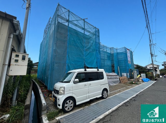 岸和田市今木町　第1期　新築一戸建ての外観|現在建築中！落ち着いた街並みで新生活を始めることが出来そう！周辺の物件も併せてご紹介させて頂きます！
