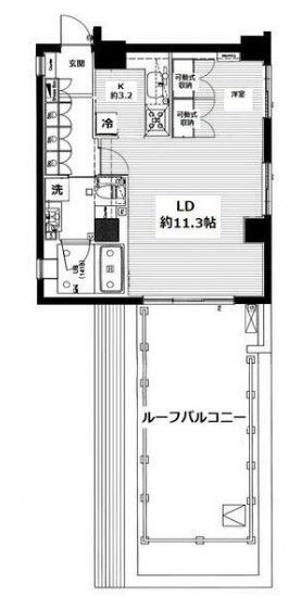 ブライズ高田馬場の間取り|間取りです。
