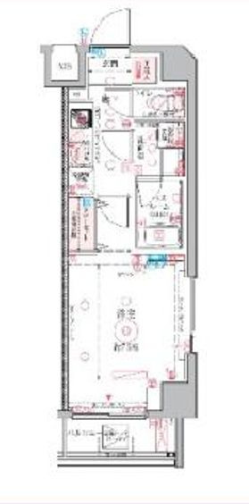 クレヴィスタ亀戸Ⅵの間取り