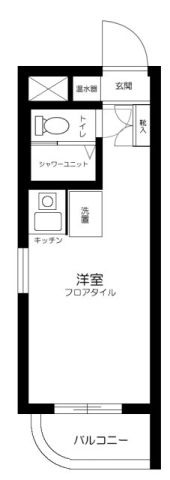 スカイコート高円寺の間取り|間取りです。