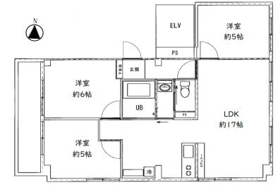 コーピアス扇橋の間取り