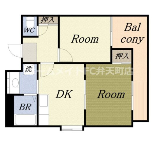 【間取り】 | レクシア九条