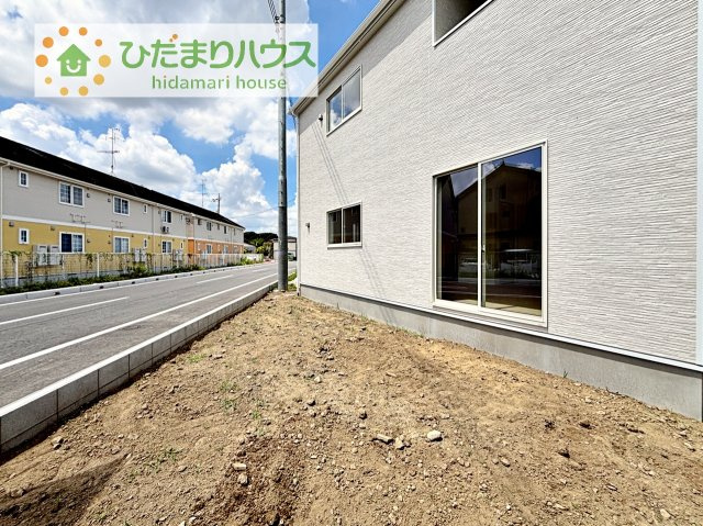 【庭】 | 常総市本石下第12　新築戸建　2号棟 | お庭付物件になります！お庭遊びや、プールなどお子様も大喜び(^^)
