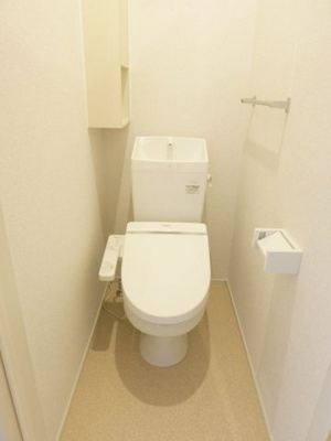 【トイレ】 | ファミール　メゾン　ＫⅡ | ゆったりとした空間のトイレです