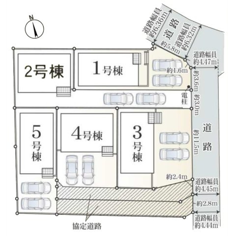 【区画図】 | 丹羽郡大口町下小口２丁目147『仲介料無料』新築戸建て | 4号棟