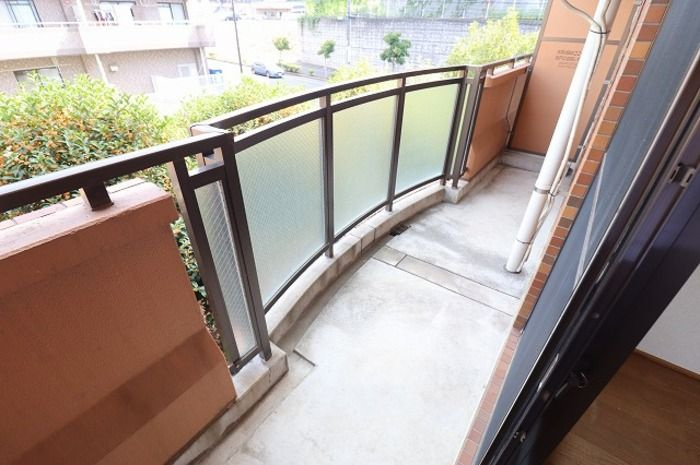 グランドール北小金のバルコニー