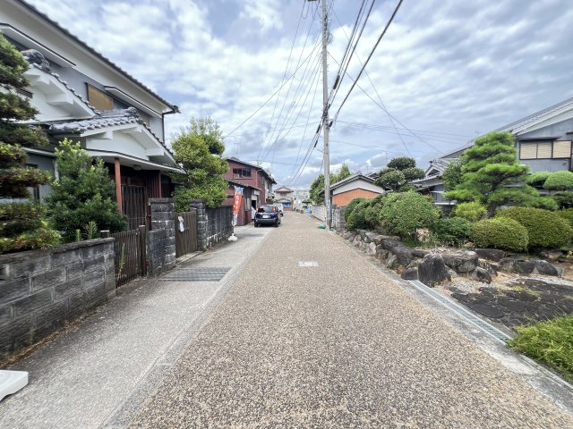 桜井市巻野内の前面道路含む現地写真
