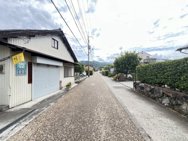 桜井市巻野内の前面道路含む現地写真