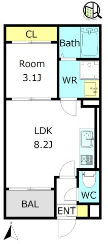 【間取り】 | REGALEST道徳
