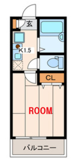 【間取り】 | エーデル横濱山手