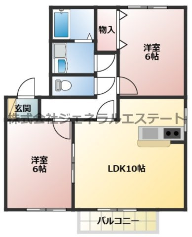 アゼリアⅡの間取り