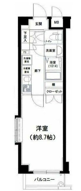 パレステュディオときわ台の間取り