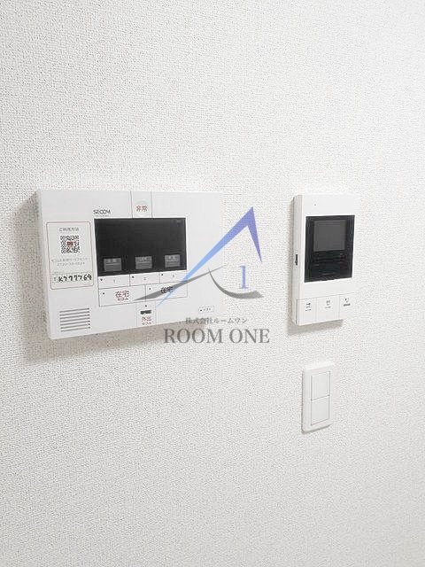ロワモンターニュのセキュリティ|モニター付インターホンです。