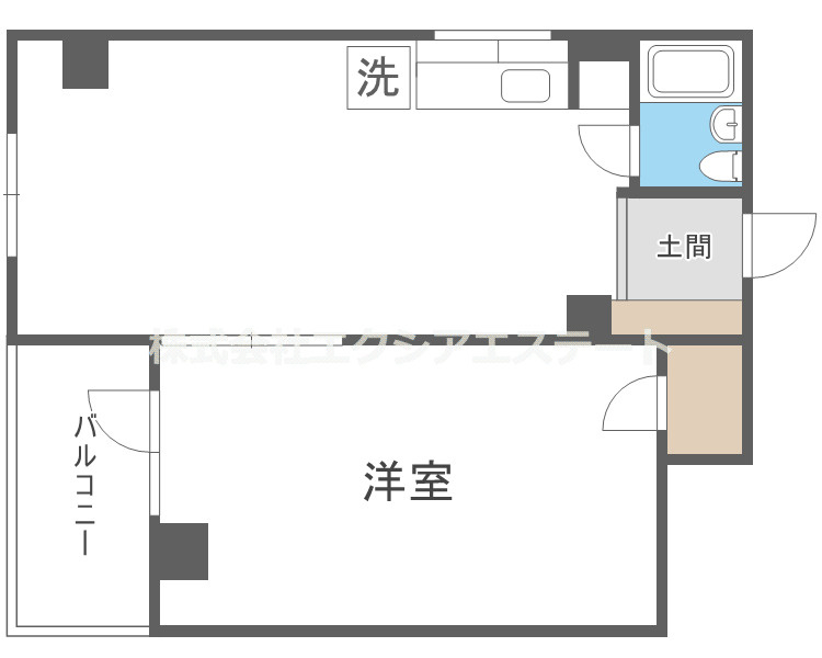 阿倍野阪南マンションの間取り