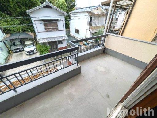 堺市西区家原寺町戸建てのバルコニー