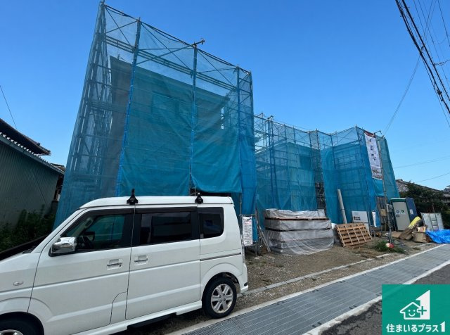 岸和田市今木町　第1期　新築一戸建ての外観|現在建築中！落ち着いた街並みで新生活を始めることが出来そう！周辺の物件も併せてご紹介させて頂きます！