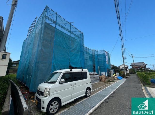 岸和田市今木町　第1期　新築一戸建ての外観|現在建築中！落ち着いた街並みで新生活を始めることが出来そう！周辺の物件も併せてご紹介させて頂きます！