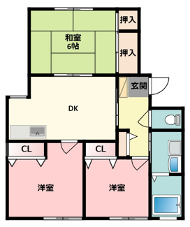 【間取り】 | ベルヴィー
