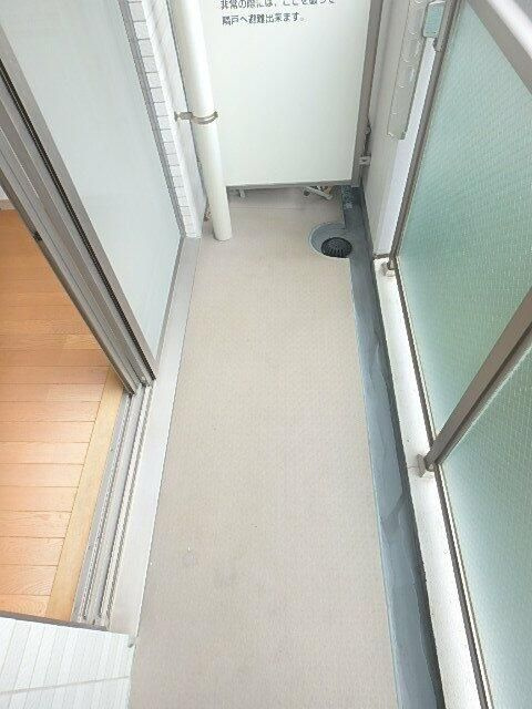 パレステュディオときわ台のバルコニー