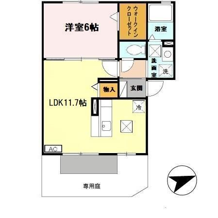 ウィルモアアベニューの間取り