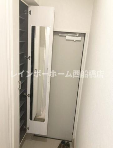 クレールKIIの玄関