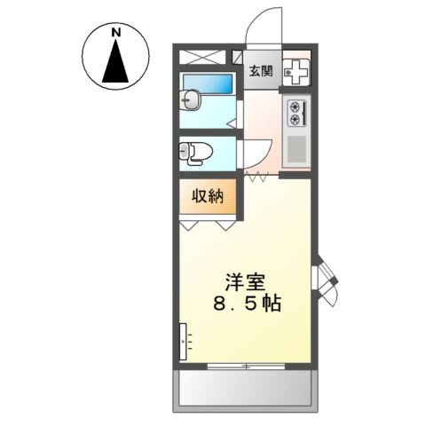 【間取り】 | グランチェスタⅡ