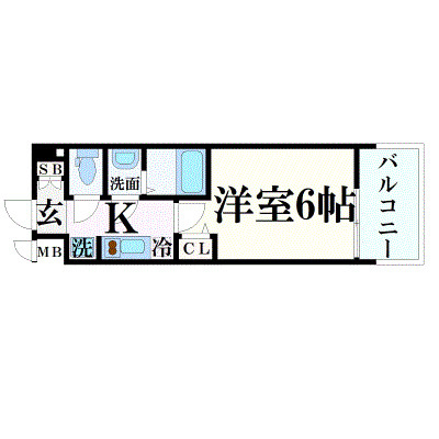 【間取り】 | プレサンス岡山駅前