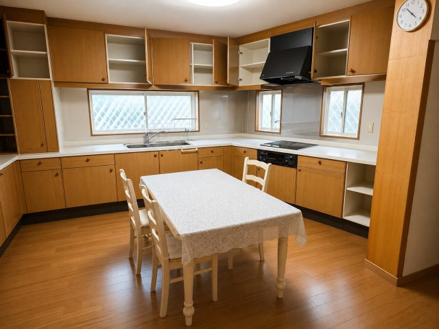 岸和田市八幡町　中古戸建のキッチン