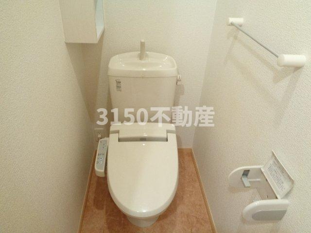 グロースフィールドⅡのトイレ|シンプルで使いやすいトイレです