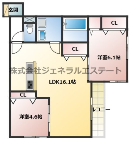 【間取り】 | ロイヤルクレヴィア