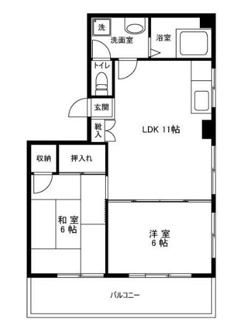 【間取り】 | バルミー三ノ輪 | 間取りです。