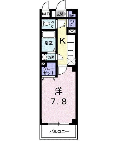 グッド　ワンの間取り