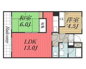 【間取り】 | 第2大越ビル