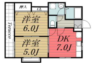 【間取り】 | ハイムルーエ