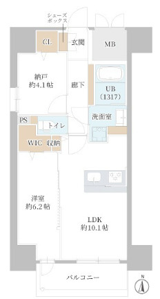 【間取り】 | DAIYA STORK 阿波座