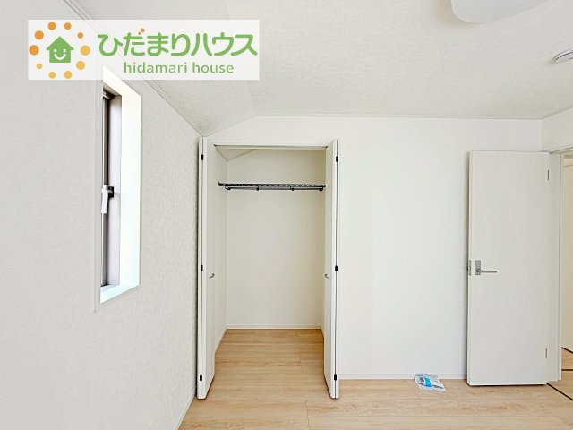 【収納】 | 常総市水海道諏訪町第3　新築戸建　4号棟 | 全室にクローゼットが付いていて、お部屋の住空間もスッキリ広々使えそうです(^^)