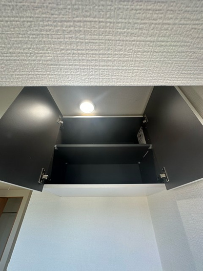 【収納】 | グレーシア | 玄関にある上部収納スペースです！お部屋がすっきり片付いて快適に！