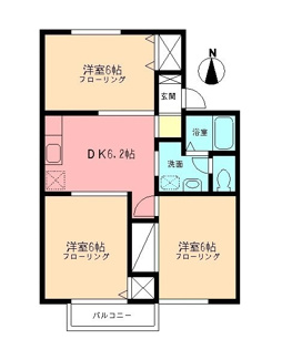 【間取り】 | ビューバレーKⅡ