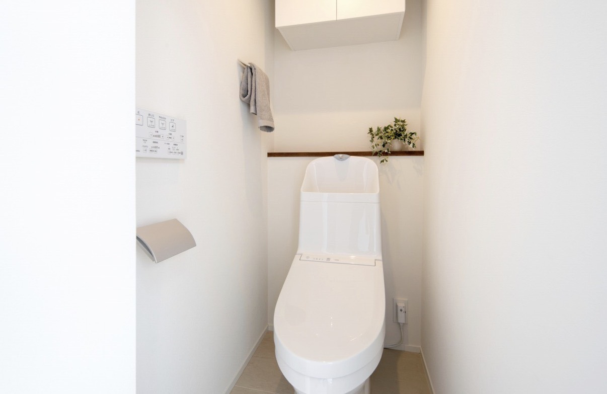 下馬パークハウスのトイレ|トイレ写真(※小物等は賃貸条件に含まれません)