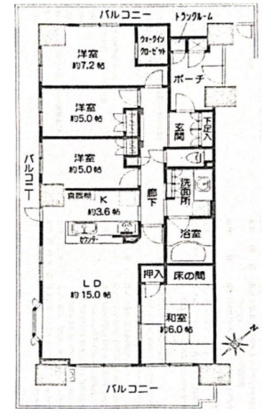 リバーガーデンこのはな　島屋小学校区の間取り|リバーガーデンこのはな　間取り