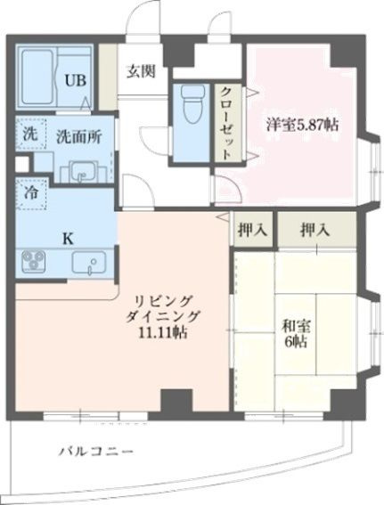 プロシード藤沢鵠沼の間取り