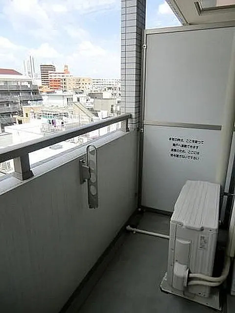 AQUA PRIME TOWER OSHIAGEのバルコニー