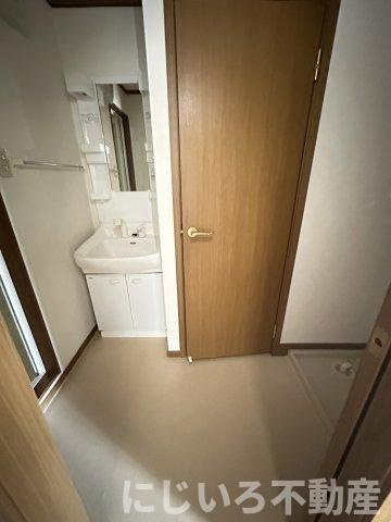ハイツロジュマンAの洗面所