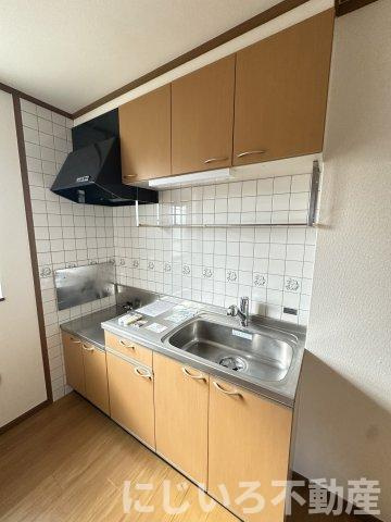 ハイツロジュマンBのキッチン