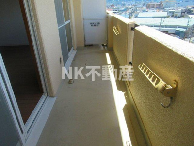 【バルコニー】 | ブランチ913（鴻池新田賃貸） | 開放的で明るい空間を演出してくれるバルコニーです